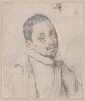 C 030
<br/>
Portret van Raffaello Menicucci
<br/>
<em>Mellan, Claude (1598-1688)</em>